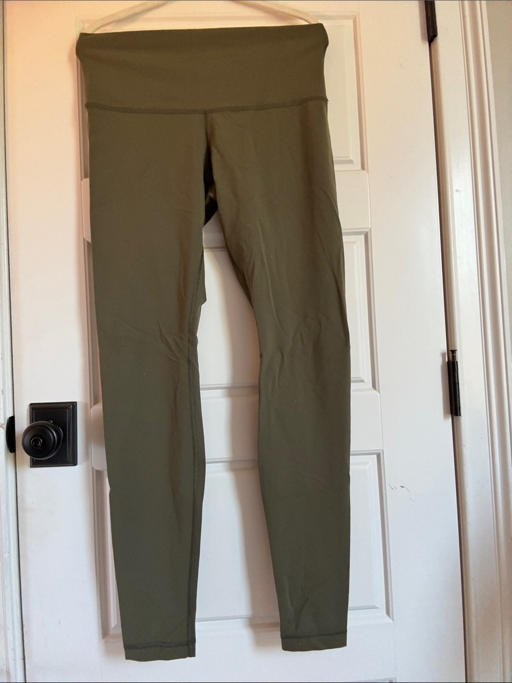 lululemon athletica Olive Green High-Rise Leggings